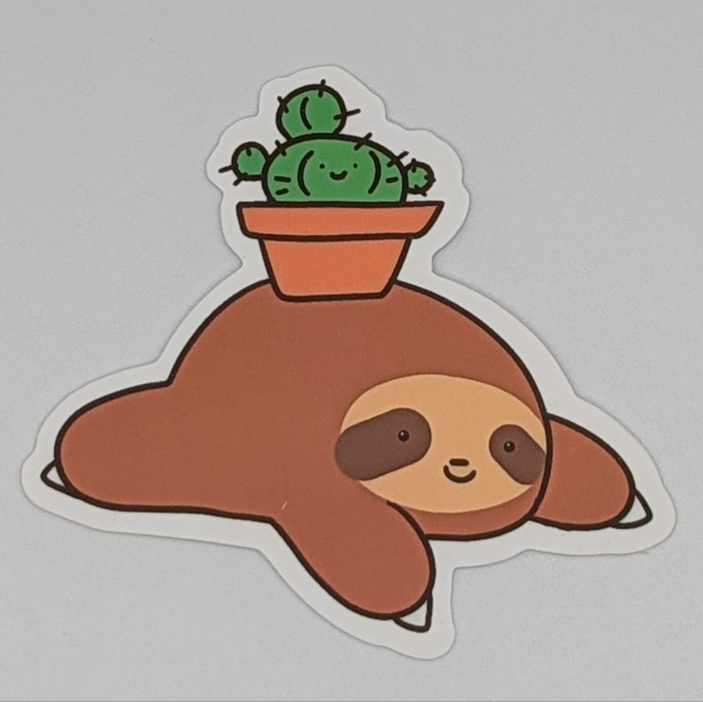 Sloth Sticker
